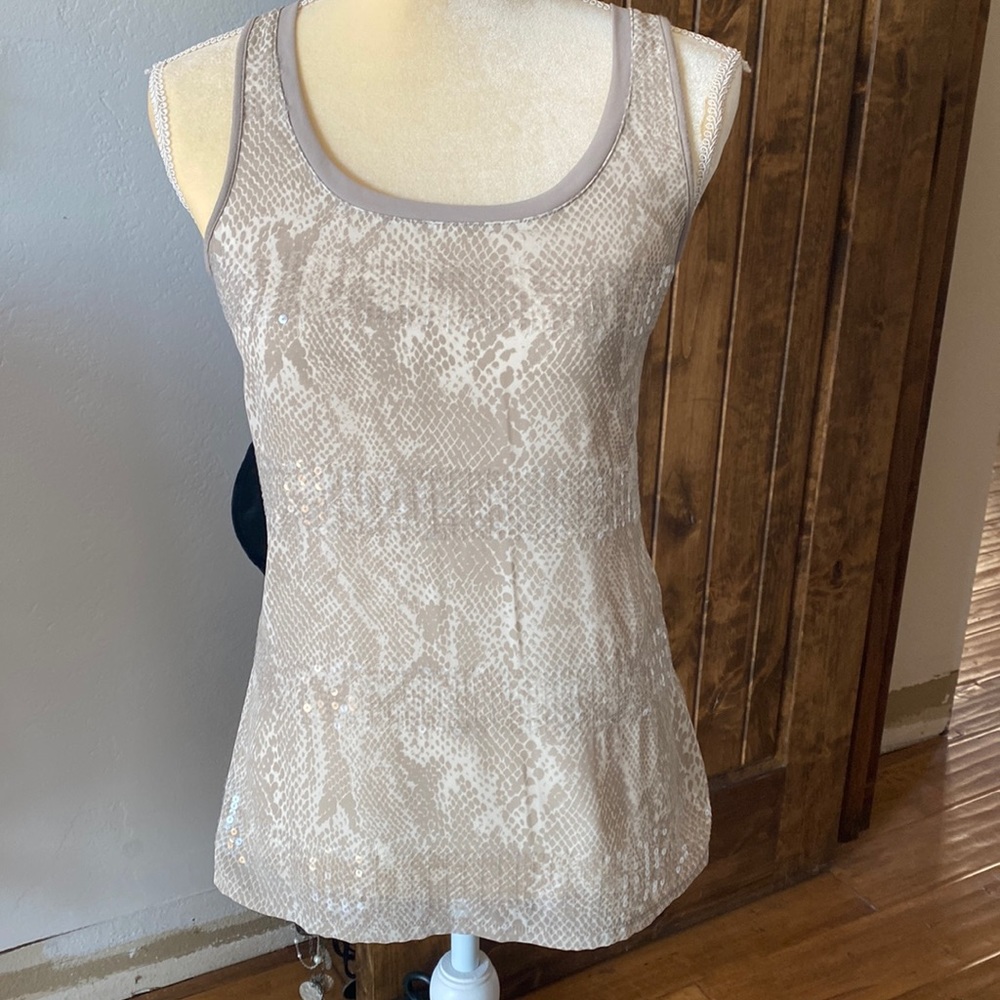 New Express Sequin Top, Size S/P